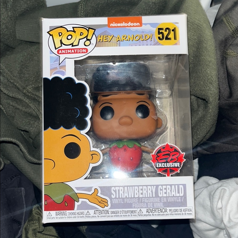 Funko Pop Hey Arnold! Strawberry Gerald Exclusive